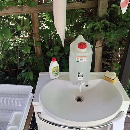 Campeggio Garden For Two People With Additional River Site To Put Up Your Tent Price Includes Two Bicycles For Amazing Views And Two Water Floats For Mega River Run Check My Video On Youtube By Writing To Find And Use Your In *
